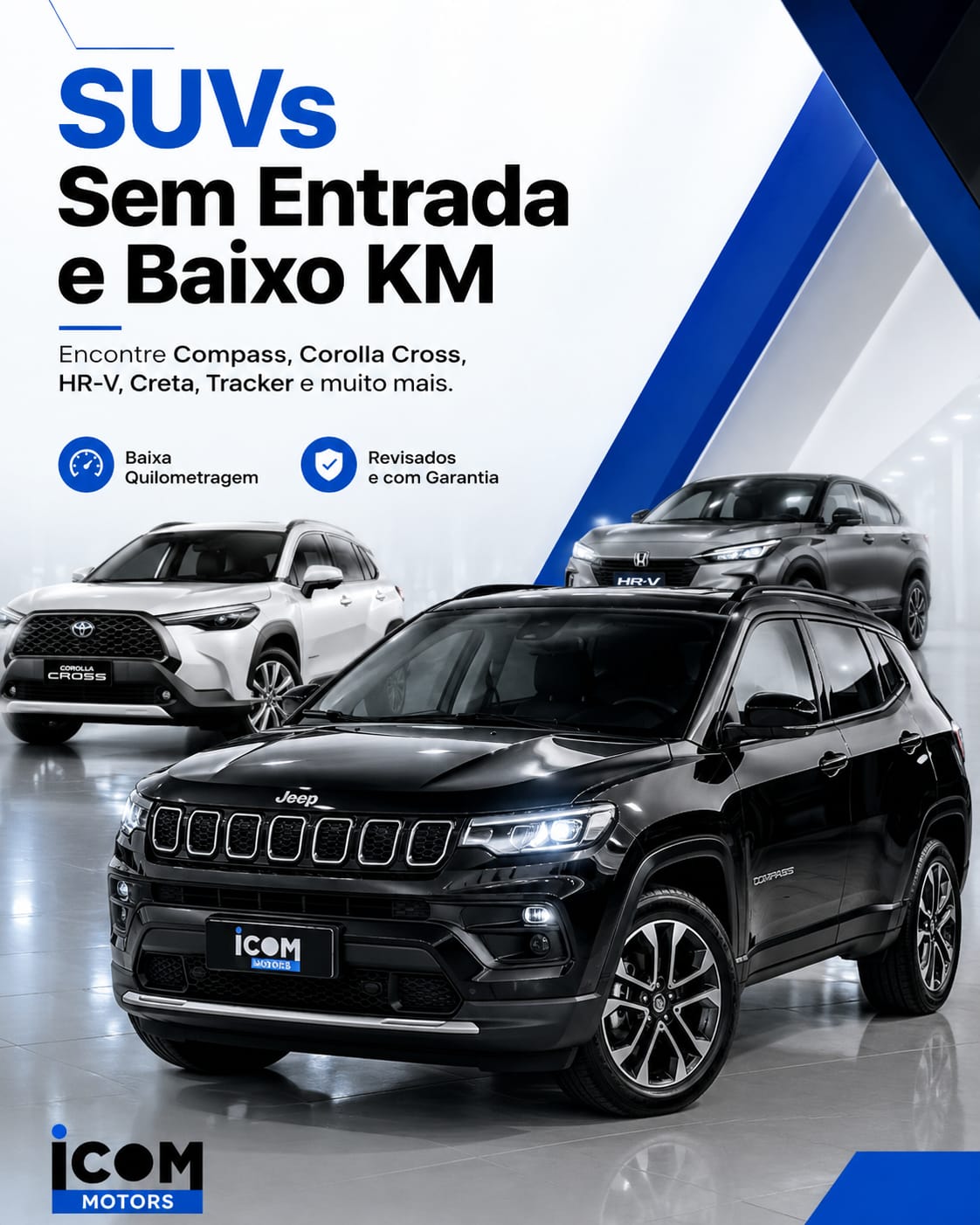 SUVs sem entrada